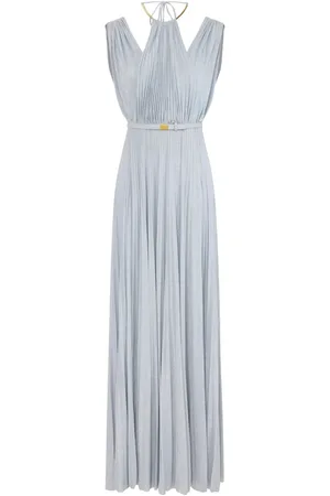 Elisabetta Franchi Lurex-detail gown