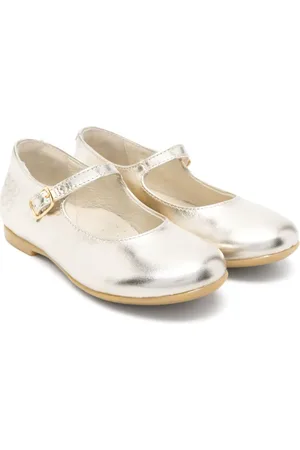 DOUUOD KIDS Leather ballet flats