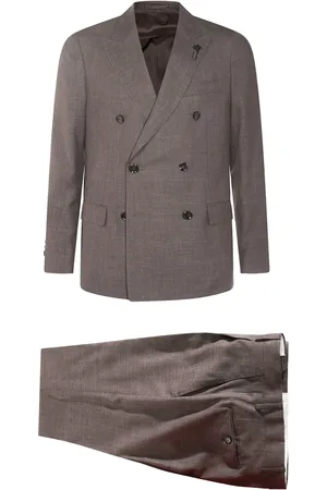 LARDINI Double-breasted suit