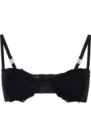 Elisabetta Franchi Floral-embroidered top