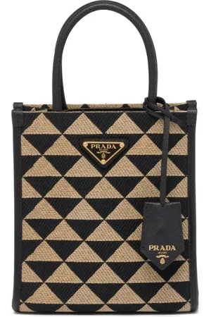 Prada Symbole embroidered mini bag