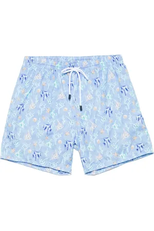 BARBA Printed swim shorts