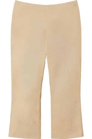 Twin-Set Poplin cropped trousers