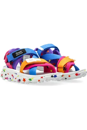 Flower Mountain Star-print sandals