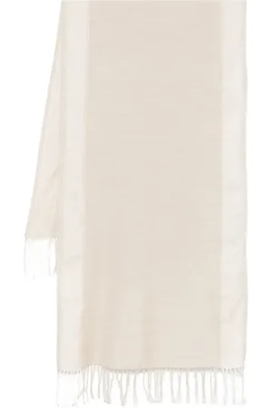 ELEVENTY Logo-jacquard scarf