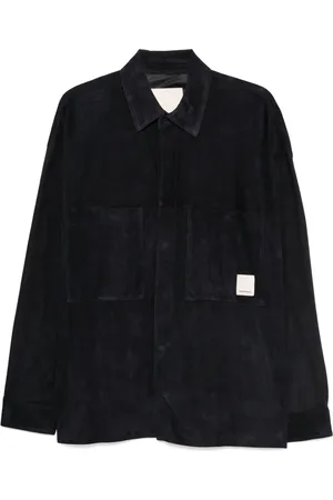 Emporio Armani Suede shirt jacket