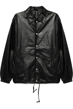 GIORGIO BRATO Leather shirt jacket
