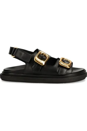 ALOHAS Double-buckle sandals