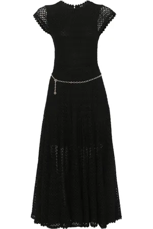 Maje Lace midi dress