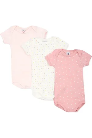 Petit Bateau Organic cotton body (set of three)