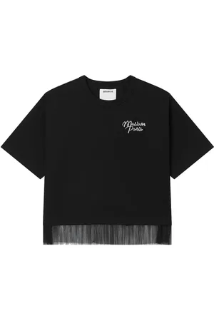 Musium Div. Logo-embroidered T-shirt