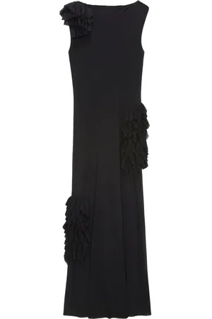 Msgm Ruffle-detail gown
