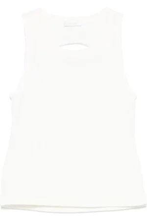 MISS GRANT Ribbed tank top