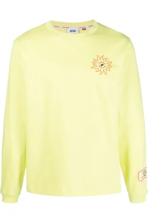 GCDS Graphic sun print top