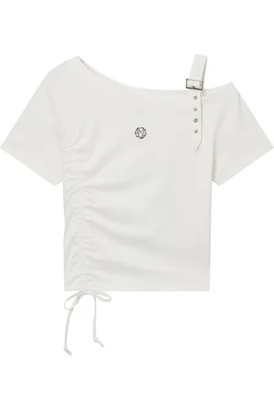 Musium Div. Logo-embroidered T-shirt