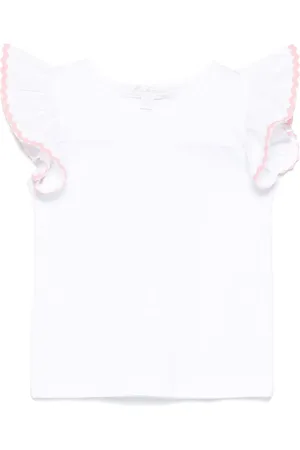 Mariella Ferrari Scallop-detail top
