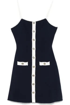 Maje Ribbed knit midi dress