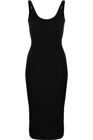 GCDS Chain-detail backless knit dress