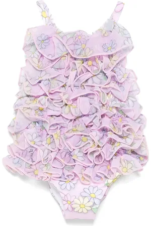 MONNALISA Ruffled swimsuit
