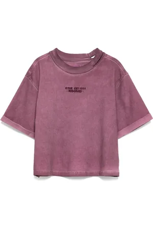 Izzue Logo-embroidered T-shirt