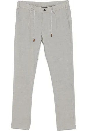 ELEVENTY M??lange-effect trousers