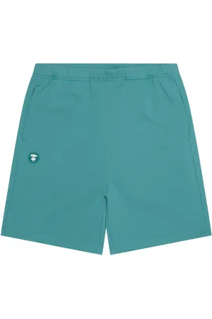 A Bathing Ape Logo-print shorts