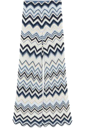 Maje Crochet flared trousers