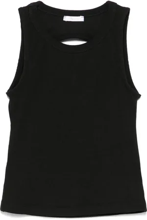 MISS GRANT Ribbed tank top