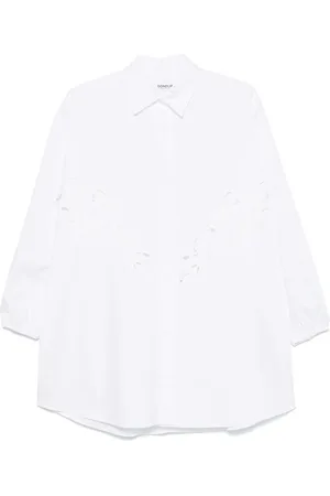 Dondup Embroidered shirt dress