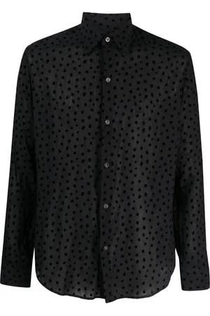 Fursac Polka-dot crepe shirt