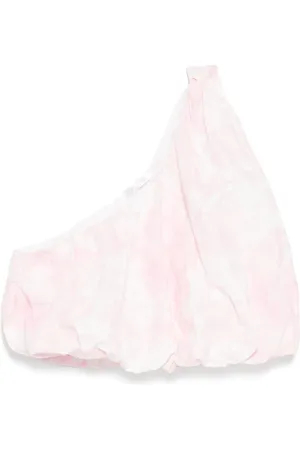 MISS GRANT Asymmetric puff top