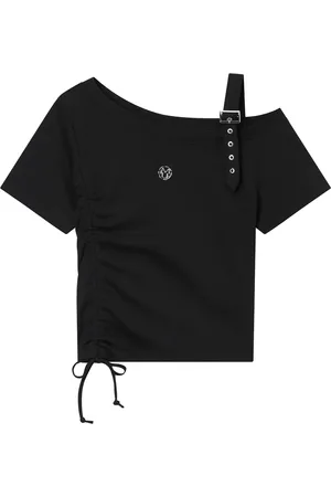 Musium Div. Logo-embroidered T-shirt