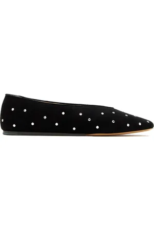 Le Monde Beryl Suede ballerina shoes