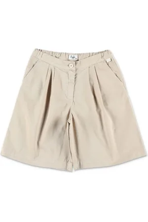 Il gufo Pleated bermuda shorts