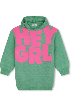 Billieblush Slogan-print dress