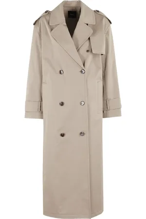 THEORY Double-breasted trench coat