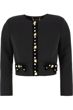 Elisabetta Franchi Studded-trim jacket