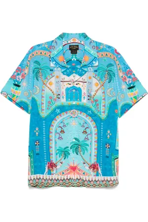 Camilla Short-sleeves camp-collared shirt