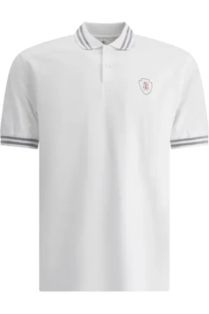 Brunello Cucinelli Logo-print polo shirt