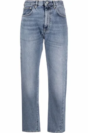 Totême Twisted-seam straight jeans