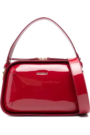 Coccinelle Patent finish tote bag