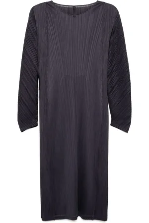 PLEATS PLEASE ISSEY MIYAKE Lantern pleated dress