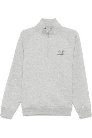 C.P. Company Logo-embroidered sweatshirt