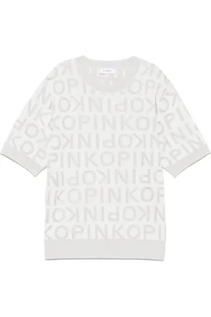 Pinko Logo-jacquard T-shirt