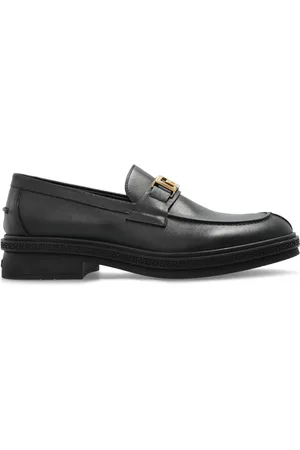 VERSACE Buckle-detail loafers