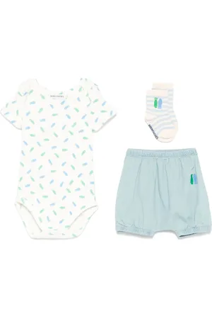 Bobo Choses Lucky Fish bodysuit set (set of three)