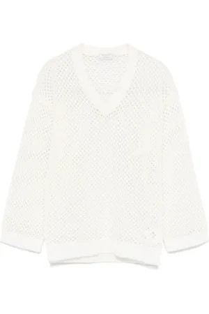 PESERICO SIGN Open-knit sweater