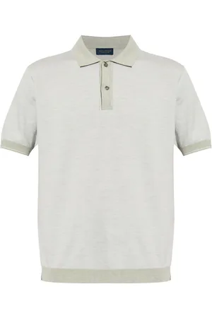 Paul & Shark Silk-blend polo shirt