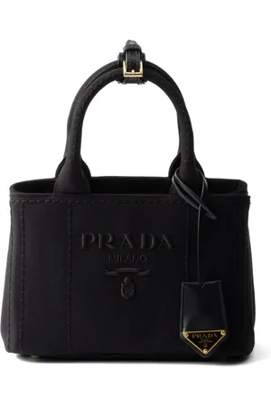 Prada Mini canvas tote bag