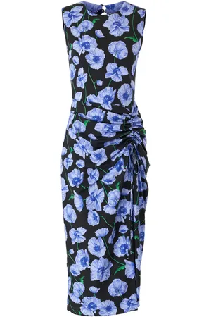 Carolina Herrera Floral-print midi dress